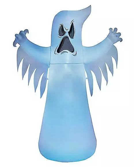 4 Ft LED Ghost Inflatable Decoration 5 4 Ft LED Ghost Inflatable Decoration - Image 3