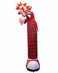 12 Ft LED Scary Clown Archway Inflatable Decoration 11 12 Ft LED Scary Clown Archway Inflatable Decoration -Halloween Store 01476605 d