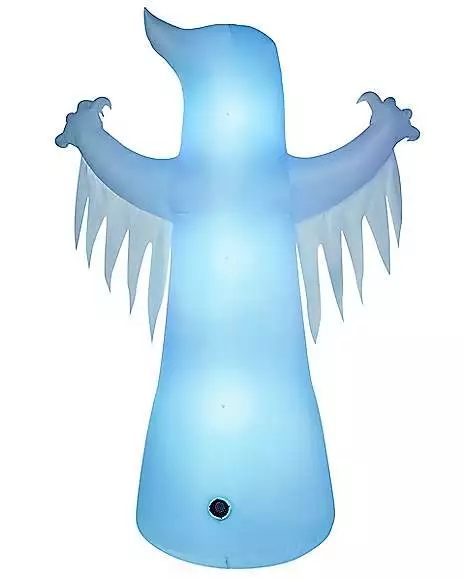 8 Ft LED Ghost Inflatable Decoration 5 8 Ft LED Ghost Inflatable Decoration - Image 3