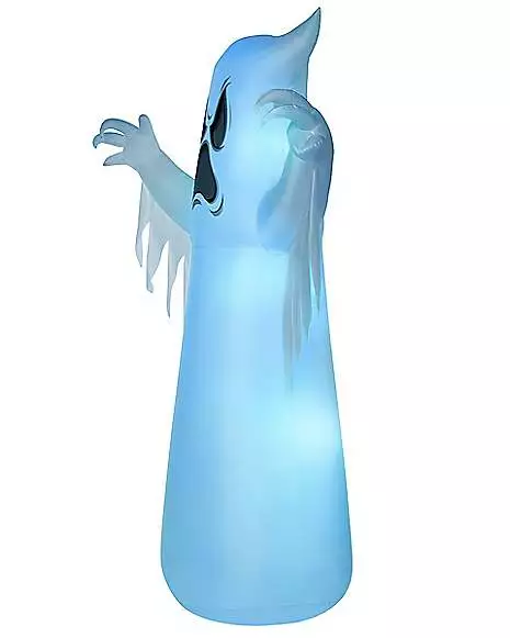 8 Ft LED Ghost Inflatable Decoration 6 8 Ft LED Ghost Inflatable Decoration - Image 4
