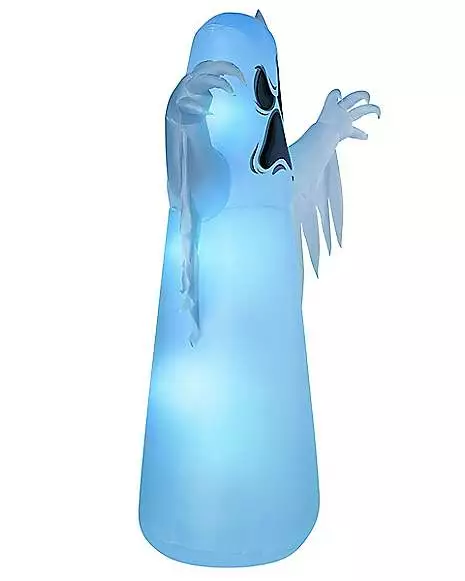 8 Ft LED Ghost Inflatable Decoration 7 8 Ft LED Ghost Inflatable Decoration - Image 5
