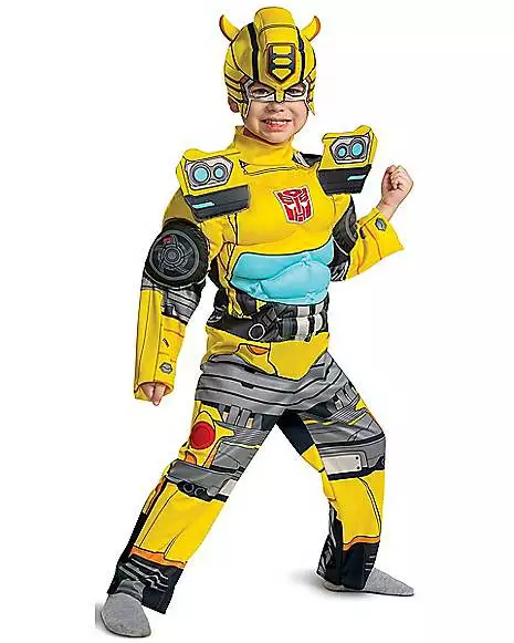 Toddler Muscle Bumblebee Costume - Transformers 3 Toddler Muscle Bumblebee Costume - Transformers