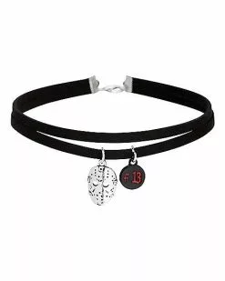 Jason Voorhees Mask Choker Necklace - Friday The 13th