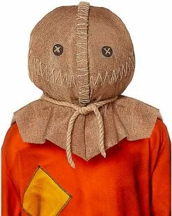 Deluxe Sam Burlap Full Mask - Trick 'r Treat