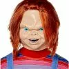 Evil Chucky Full Mask - Child's Play 2 2 Evil Chucky Full Mask - Child's Play 2 -Halloween Store 01482850 a