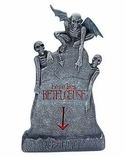 LED Here Lies Beetlejuice Tombstone -Halloween Store 01483189 b