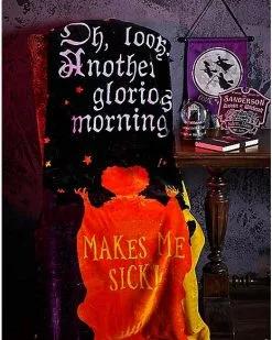 Makes Me Sick Fleece Blanket - Hocus Pocus 11 Makes Me Sick Fleece Blanket - Hocus Pocus -Halloween Store 01483502 e