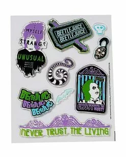 Beetlejuice Gel Clings -Halloween Store 01487982 c