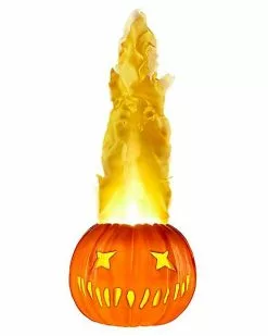 Light-Up Flaming Pumpkin - Trick 'r Treat