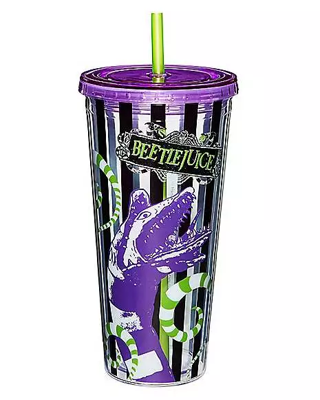 Beetlejuice Worm Tumbler 20 Oz. - Beetlejuice 4 Beetlejuice Worm Tumbler 20 Oz. - Beetlejuice - Image 2