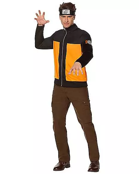 Adult Male Naruto Jacket - Naruto Shippuden 3 Adult Male Naruto Jacket - Naruto Shippuden