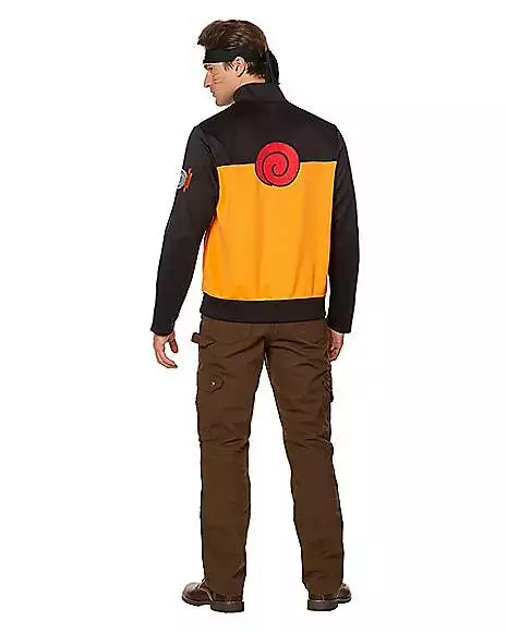 Adult Male Naruto Jacket - Naruto Shippuden 4 Adult Male Naruto Jacket - Naruto Shippuden - Image 2