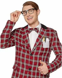 Adult Nerd Costume Kit -Halloween Store 01492628 c