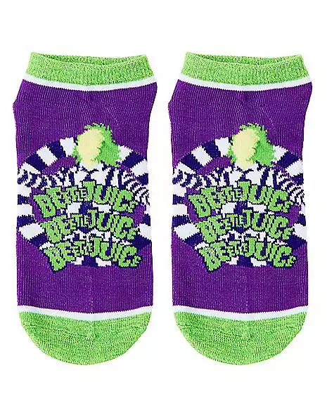 Beetlejuice Ankle Socks - 5 Pair 4 Beetlejuice Ankle Socks - 5 Pair - Image 2