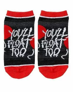 It Ankle Socks - 5 Pair 10 It Ankle Socks - 5 Pair -Halloween Store 01494608 c