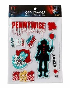 Pennywise Gel Clings - It -Halloween Store 01494855 d