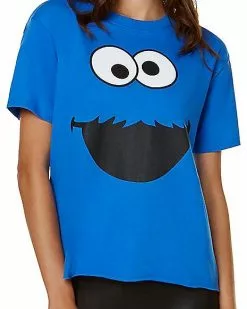 Adult Cookie Monster T Shirt - Sesame Street -Halloween Store 01496322 c