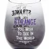 Be The Strange Stemless Glass - 22 Oz. -Halloween Store 01499128 a