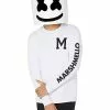 Adult Marshmello Costume 1 Adult Marshmello Costume -Halloween Store 01505759 a