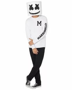 Adult Marshmello Costume -Halloween Store 01505759 d