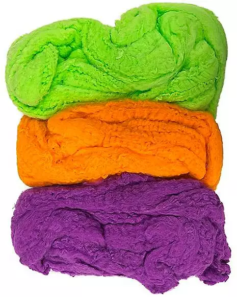 Multi-Pack Colored Spider Web Decoration 5 Multi-Pack Colored Spider Web Decoration - Image 3