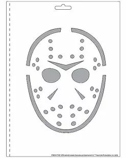Friday The 13th Pumpkin Stencil Book -Halloween Store 01513662 c