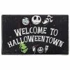 Welcome To HalloweenTown Doormat - The Nightmare Before Christmas -Halloween Store 01513845 a