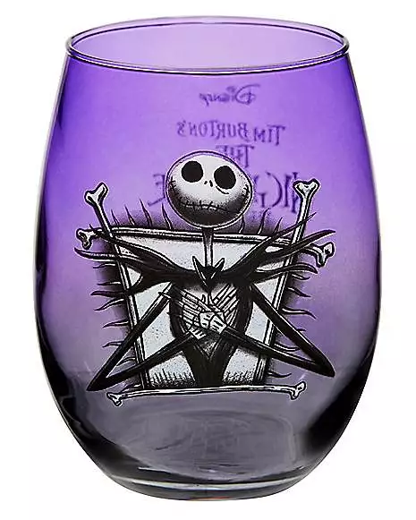 Jack Stemless Glass 20 Oz - The Nightmare Before Christmas 3 Jack Stemless Glass 20 Oz - The Nightmare Before Christmas