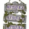 Beetlejuice Ladder Sign -Halloween Store 01517341 a
