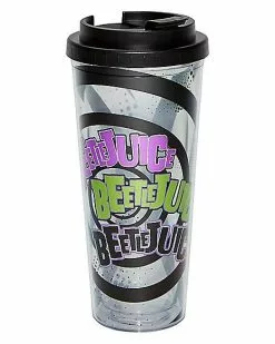 Spiral Beetlejuice Travel Mug