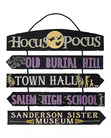 Hocus Pocus Ladder Sign - Disney 3 Hocus Pocus Ladder Sign - Disney