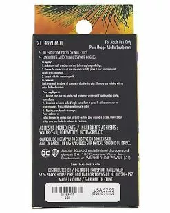 Harley Quinn Press On Nails - The Suicide Squad 7 Harley Quinn Press On Nails - The Suicide Squad -Halloween Store 01529817 c