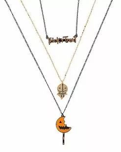 Trick 'r Treat Necklace Set 9 Trick 'r Treat Necklace Set -Halloween Store 01530369 d