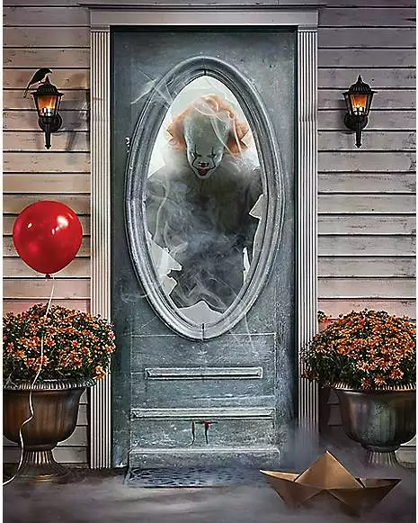 Pennywise Door Cover - It 3 Pennywise Door Cover - It