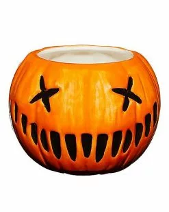 Molded Pumpkin Mug 30 Oz. - Trick 'r Treat