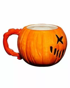 Molded Pumpkin Mug 30 Oz. - Trick 'r Treat -Halloween Store 01530922 c