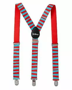 Thing 1 And Thing 2 Suspenders - Dr. Seuss 9 Thing 1 And Thing 2 Suspenders - Dr. Seuss -Halloween Store 01532845 c