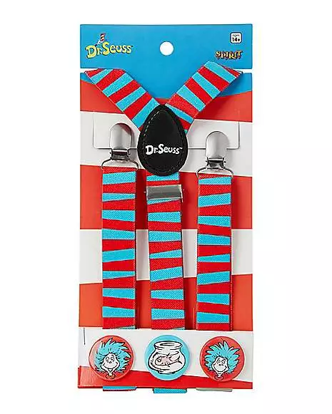 Thing 1 And Thing 2 Suspenders - Dr. Seuss 7 Thing 1 And Thing 2 Suspenders - Dr. Seuss - Image 5