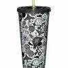 The Haunted Mansion Cup With Straw - Disney -Halloween Store 01534650 a