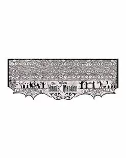 LED The Haunted Mansion Light-Up Mantel Scarf - Disney -Halloween Store 01534684 c