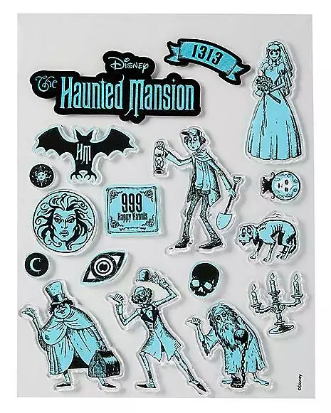 Glow In The Dark The Haunted Mansion Window Clings - Disney 5 Glow In The Dark The Haunted Mansion Window Clings - Disney - Image 3