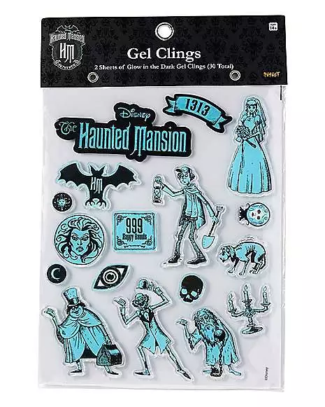 Glow In The Dark The Haunted Mansion Window Clings - Disney 6 Glow In The Dark The Haunted Mansion Window Clings - Disney - Image 4