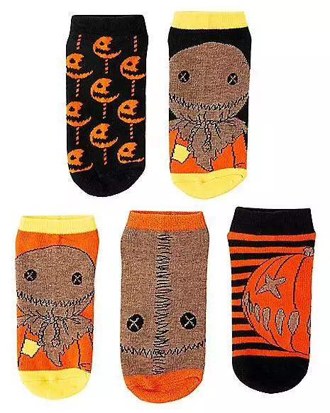 Sam Trick 'r Treat Ankle Socks - 5 Pair 3 Sam Trick 'r Treat Ankle Socks - 5 Pair