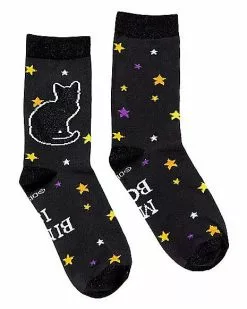 Hocus Pocus Crew Socks 2 Pack - Hocus Pocus 8 Hocus Pocus Crew Socks 2 Pack - Hocus Pocus -Halloween Store 01539246 c
