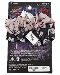 Friday The 13th Scrunchies And Temporary Tattoos -Halloween Store 01539337 c
