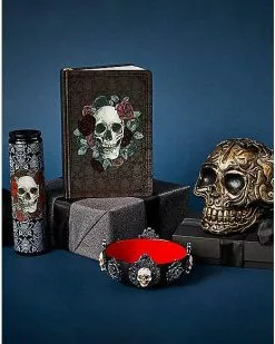 Gothic Noir Skull Journal -Halloween Store 01540152 d