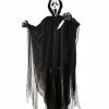 5 Ft Light-Up Ghost Face Hanging Prop - Decorations -Halloween Store 01546233 a