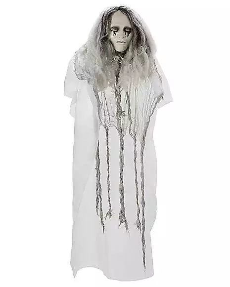 3 Ft Hanging Creepy Floating Ghost Decoration 3 3 Ft Hanging Creepy Floating Ghost Decoration