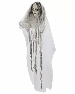 3 Ft Hanging Creepy Floating Ghost Decoration 8 3 Ft Hanging Creepy Floating Ghost Decoration -Halloween Store 01546290 c