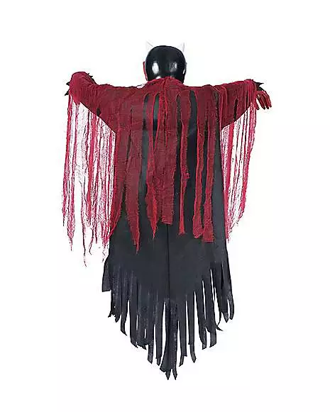 4 Ft Light-Up Hanging Vintage Devil Decoration 4 4 Ft Light-Up Hanging Vintage Devil Decoration - Image 2